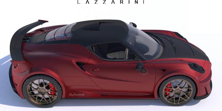 Lazzarini Design: Alfa Romeo 4C Definitiva com 738cv 20