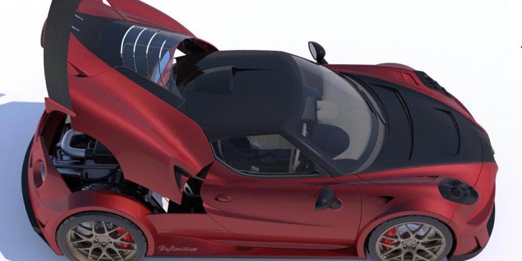 Lazzarini Design: Alfa Romeo 4C Definitiva com 738cv 17