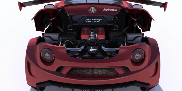 Lazzarini Design: Alfa Romeo 4C Definitiva com 738cv 16