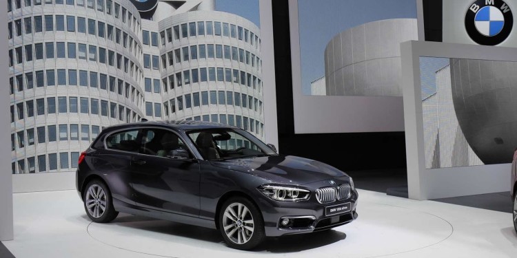 BMW Série 1 aparece em Genebra de "cara lavada". 14