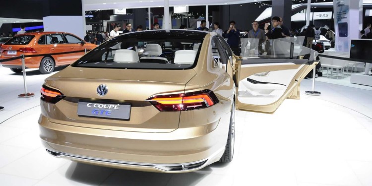 Volkswagen C Coupé GTE mostra a sua elegância em Shanghai. 16
