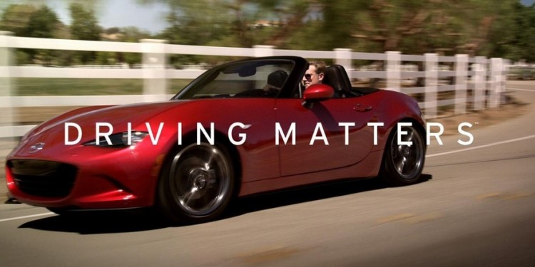 Mazda lança campanha "Driving Matters". 13