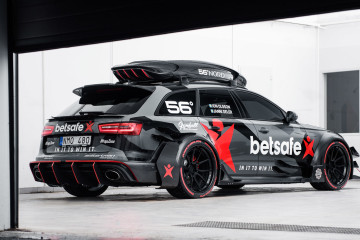 Jon Olsson leva a sua Audi RS6 DTM para a pista! 13