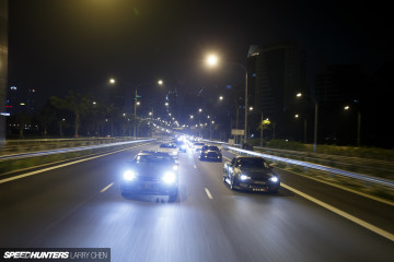 Singapura: A noite e os automóveis. 16