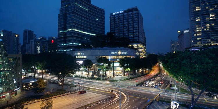 Singapura: A noite e os automóveis. 19