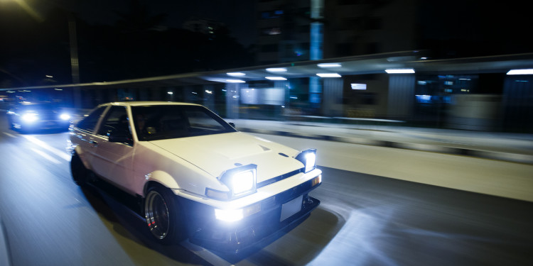 Singapura: A noite e os automóveis. 14