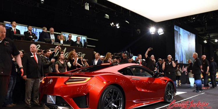 Acura NSX nº1 vendido por 1,2 milhões! 17