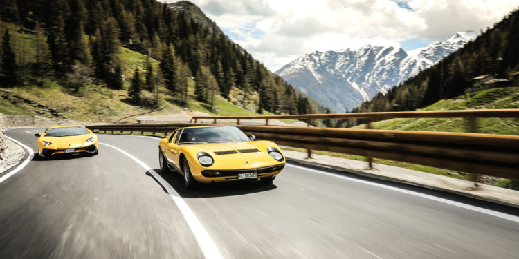 "Italian Job revival" com Lamborghini´s Miura! (vídeo) 29