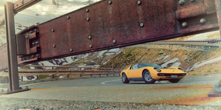 "Italian Job revival" com Lamborghini´s Miura! (vídeo) 20