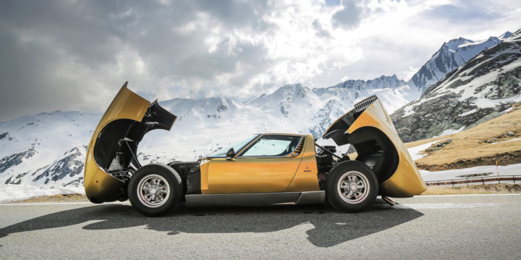 "Italian Job revival" com Lamborghini´s Miura! (vídeo) 34