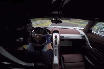 Porsche Carrera GT em Nurburgring: Pornografia automóvel! 13