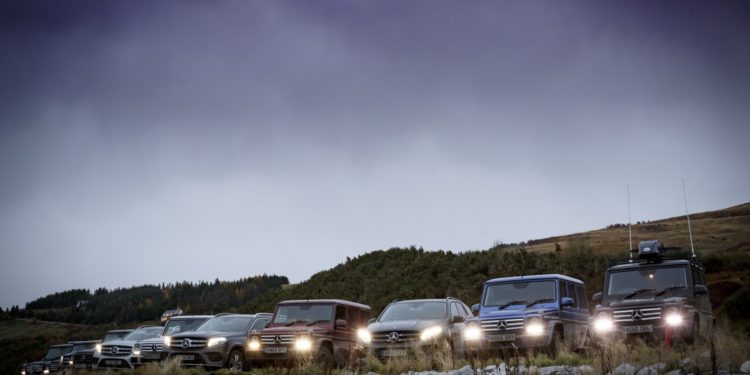 Mercedes 4X4 atravessam Reino Unido sem utilizar estradas publicas! 31