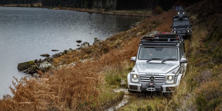 Mercedes 4X4 atravessam Reino Unido sem utilizar estradas publicas! 21