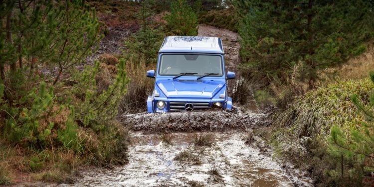 Mercedes 4X4 atravessam Reino Unido sem utilizar estradas publicas! 20