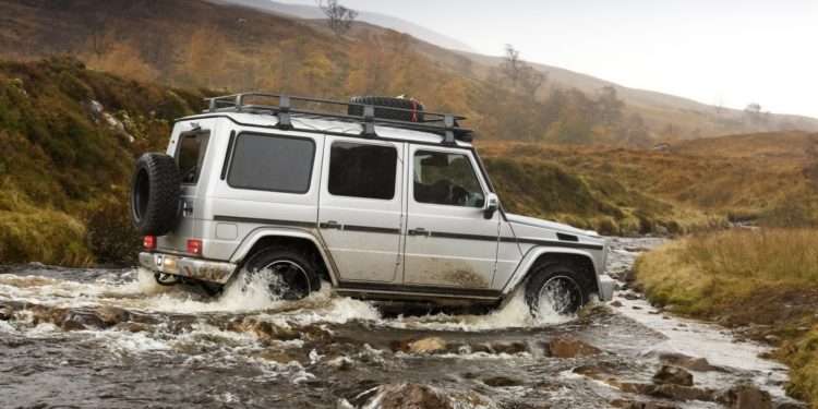 Mercedes 4X4 atravessam Reino Unido sem utilizar estradas publicas! 18