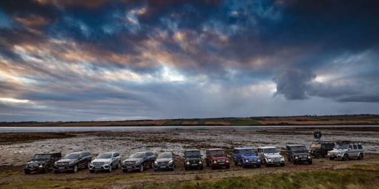 Mercedes 4X4 atravessam Reino Unido sem utilizar estradas publicas! 14