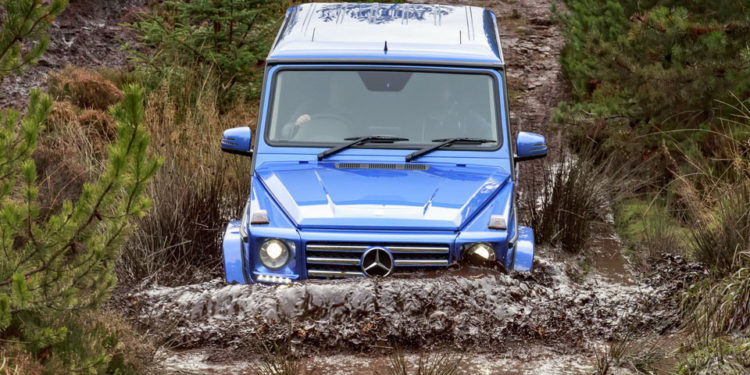 Mercedes 4X4 atravessam Reino Unido sem utilizar estradas publicas! 13