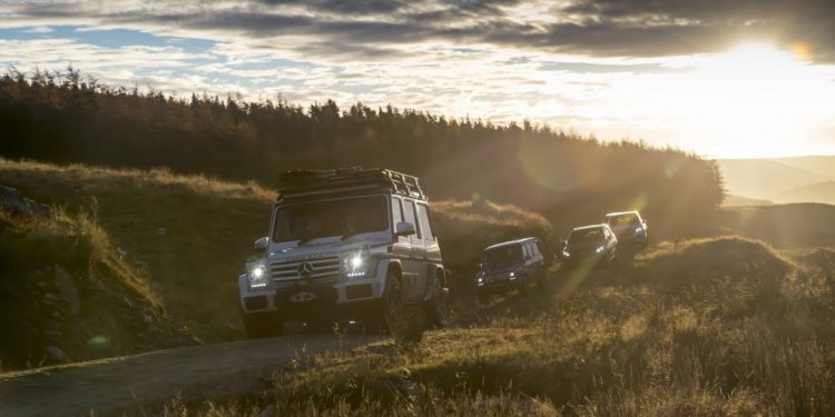 Mercedes 4X4 atravessam Reino Unido sem utilizar estradas publicas! 30