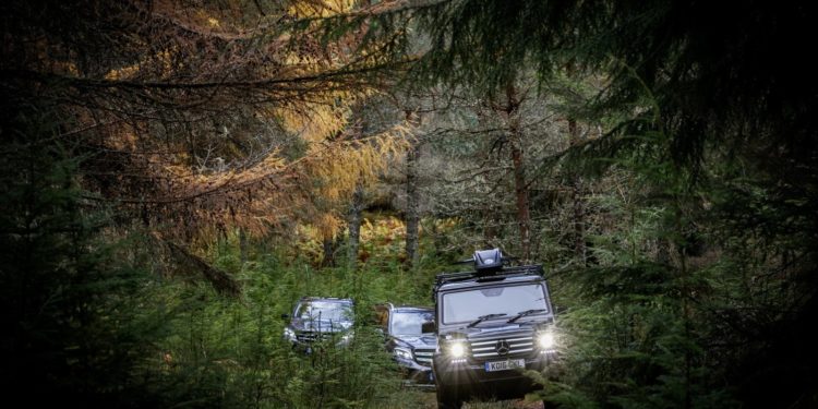 Mercedes 4X4 atravessam Reino Unido sem utilizar estradas publicas! 28