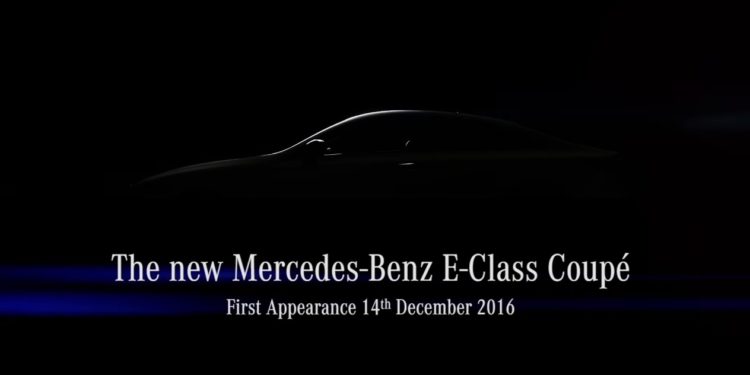 Mercedes Classe E Coupé aparece online! (Video) 13
