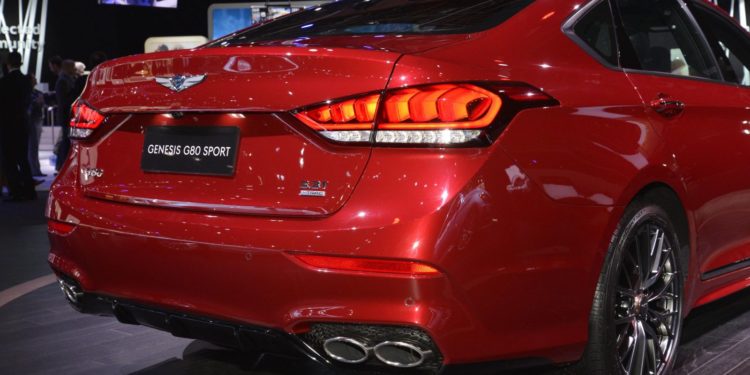 Genesis leva G80 ao salão automóvel de Detroit! 21