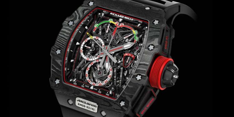 Este relógio Richard Mille da Mclaren custa mais de 1 milhão! 14
