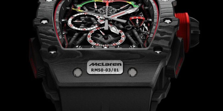 Este relógio Richard Mille da Mclaren custa mais de 1 milhão! 13