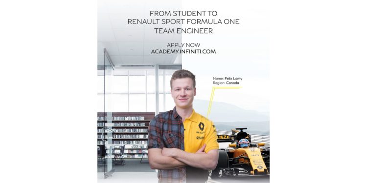 Academia de Engenharia da Infinity oferece oportunidade na Formula 1! 21