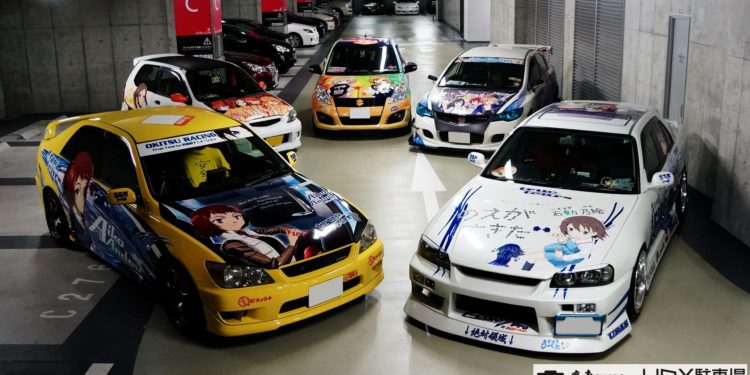 Esta garagem em Tóquio tem um tema "Anime"! 50