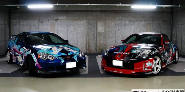 Esta garagem em Tóquio tem um tema "Anime"! 51