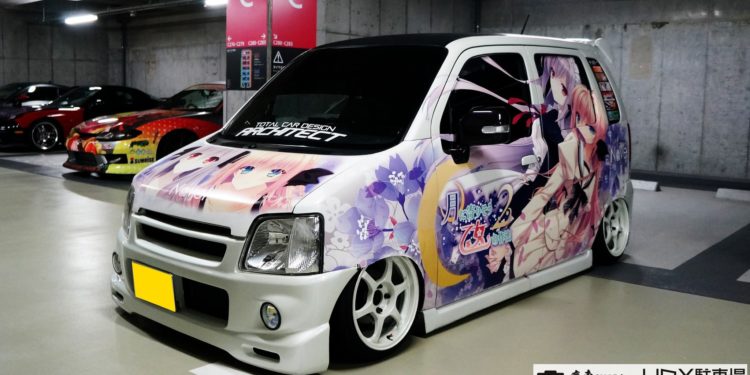 Esta garagem em Tóquio tem um tema "Anime"! 45