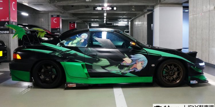 Esta garagem em Tóquio tem um tema "Anime"! 47