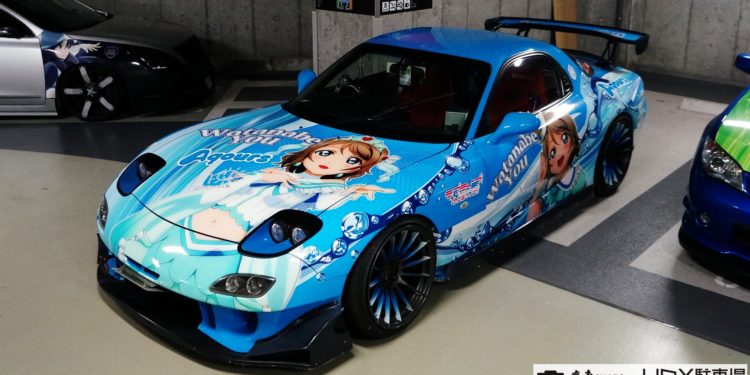 Esta garagem em Tóquio tem um tema "Anime"! 43