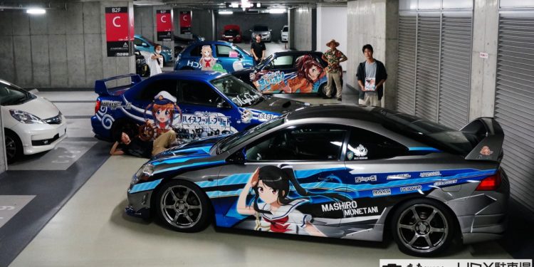 Esta garagem em Tóquio tem um tema "Anime"! 39