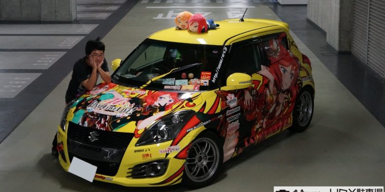 Esta garagem em Tóquio tem um tema "Anime"! 19