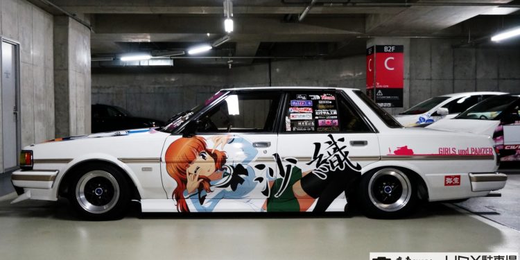 Esta garagem em Tóquio tem um tema "Anime"! 25