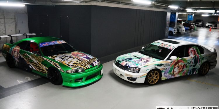 Esta garagem em Tóquio tem um tema "Anime"! 22