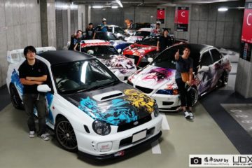 Esta garagem em Tóquio tem um tema "Anime"! 13