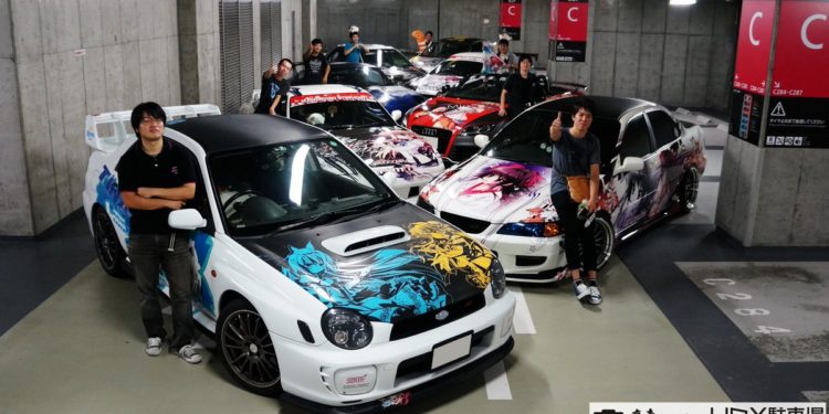 Esta garagem em Tóquio tem um tema "Anime"! 17