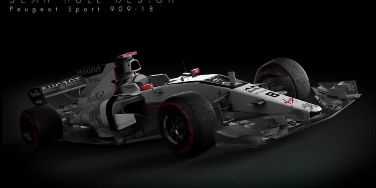Seria este o monolugar da Peugeot para a Formula 1? 16
