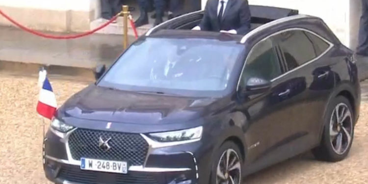 Este é o DS7 Cabrio de Emmanuel Macron! 14