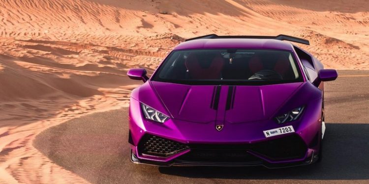 Este Lamborghini Huracan é exclusivo e pertence a uma mulher! 13