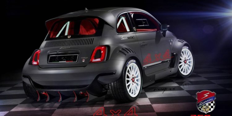 Giannini Design lança outro FIAT 500 que tomou esteróides! 21
