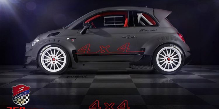 Giannini Design lança outro FIAT 500 que tomou esteróides! 22