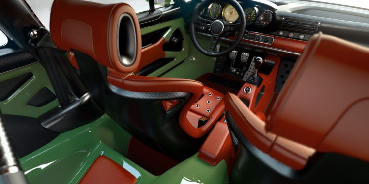 Singer e Williams revelam Porsche 911 com 500cv! 14