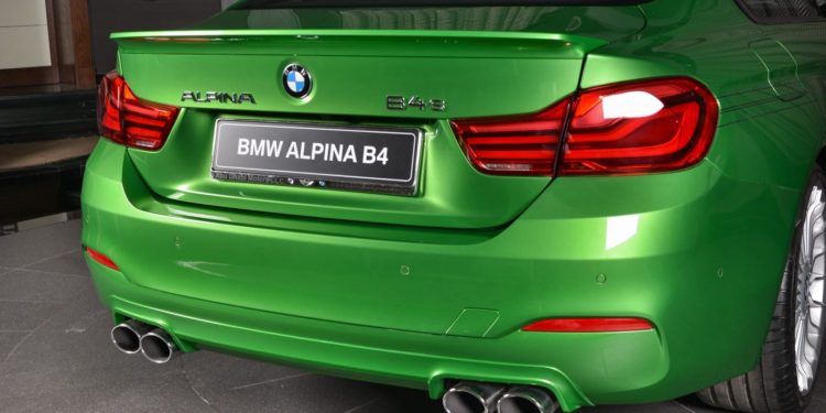 Alpina B4: Porque pensávamos que um BMW nunca iria ficar bem em verde! 20