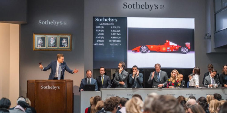 Formula 1 de Michael Schumacher vendido por 6 milhões de Euros! 13