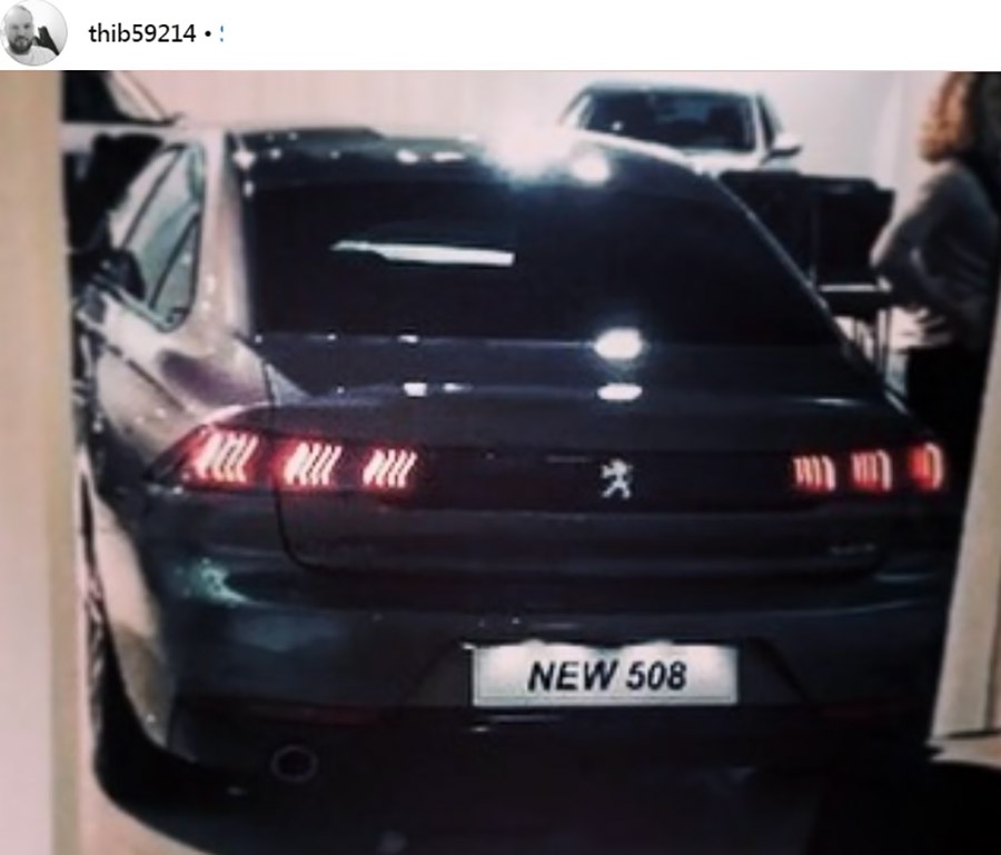 Esta é a traseira do novo Peugeot 508! 14