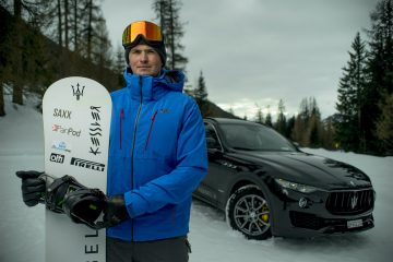 Maserati ajuda snowboarder a conseguir um recorde do Guiness! 30