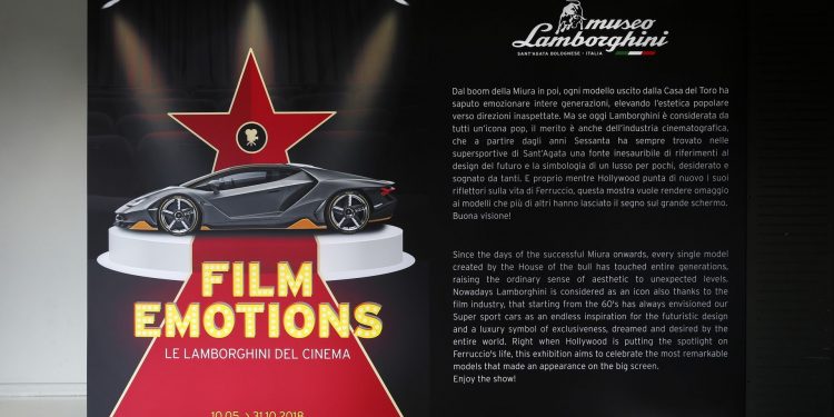 Lamborghini Celebra as suas "estrelas de cinema" com uma exposição! 22
